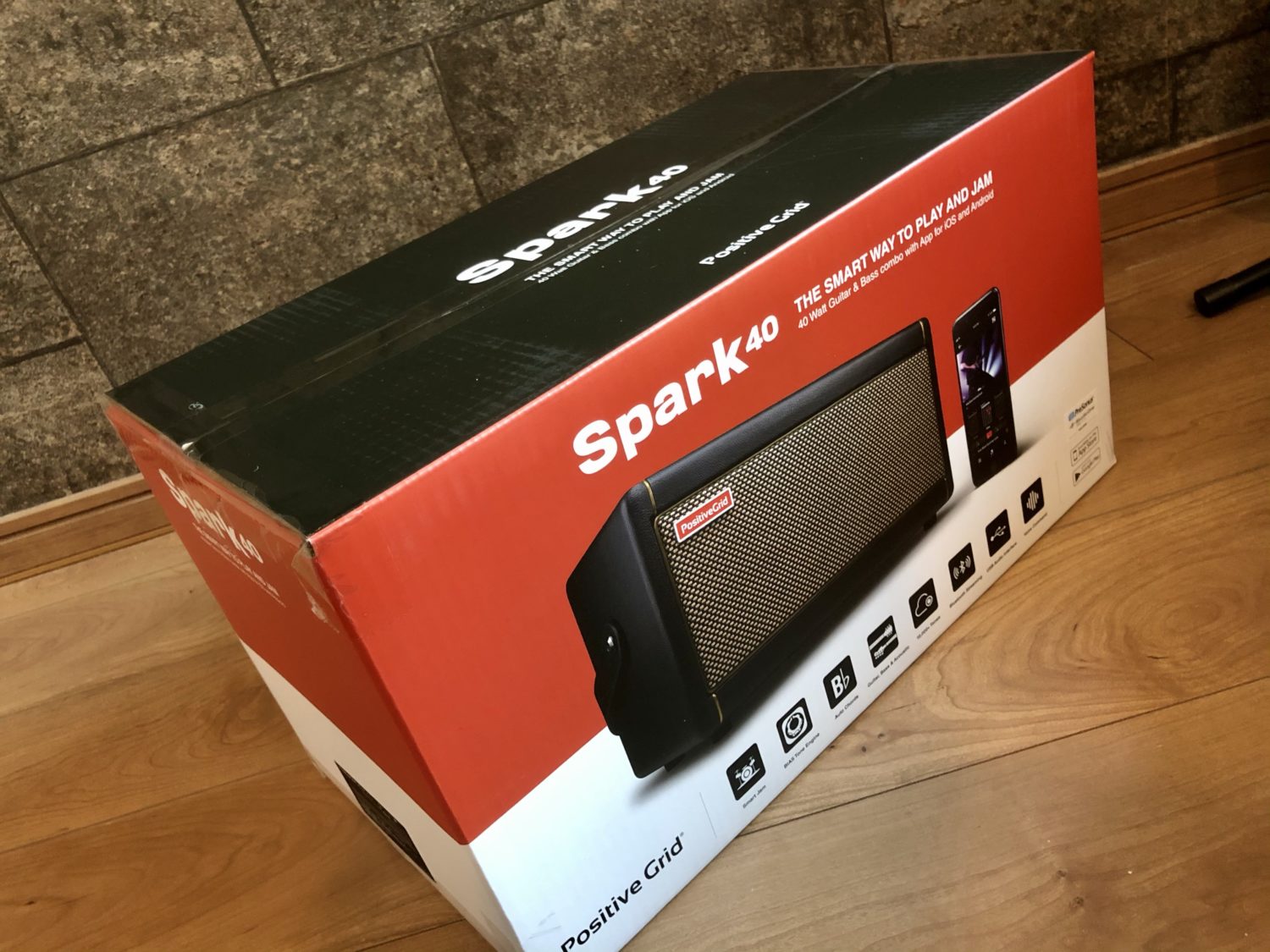 Positive Grid Spark 40 スパーク40 ギグバッグ付 超目玉価格 www.esn